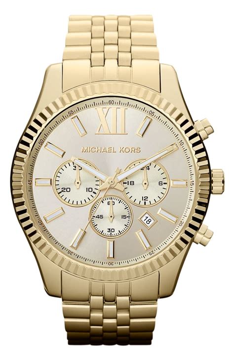 large lexington michael kors|Michael Kors lexington chronograph watch.